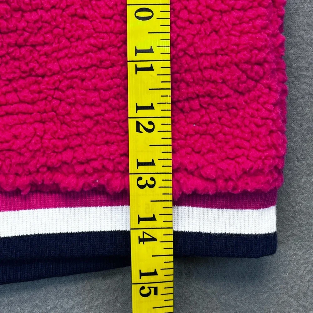 Baby GAP Girls Sherpa Crewneck Sweatshirt‎ Pink 3T Cozy Fleece Pullover babycore